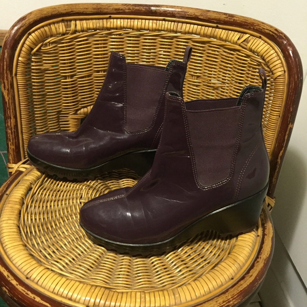 Rockport 100% waterproof RainBoots/ heels!
